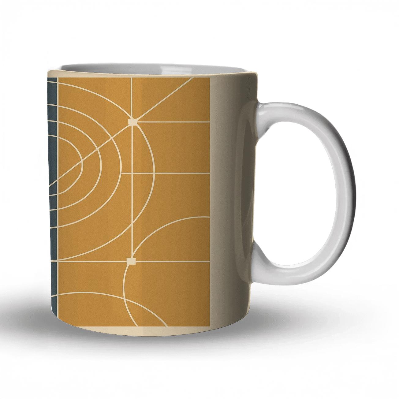 Orbit Grid travel mugs with handles