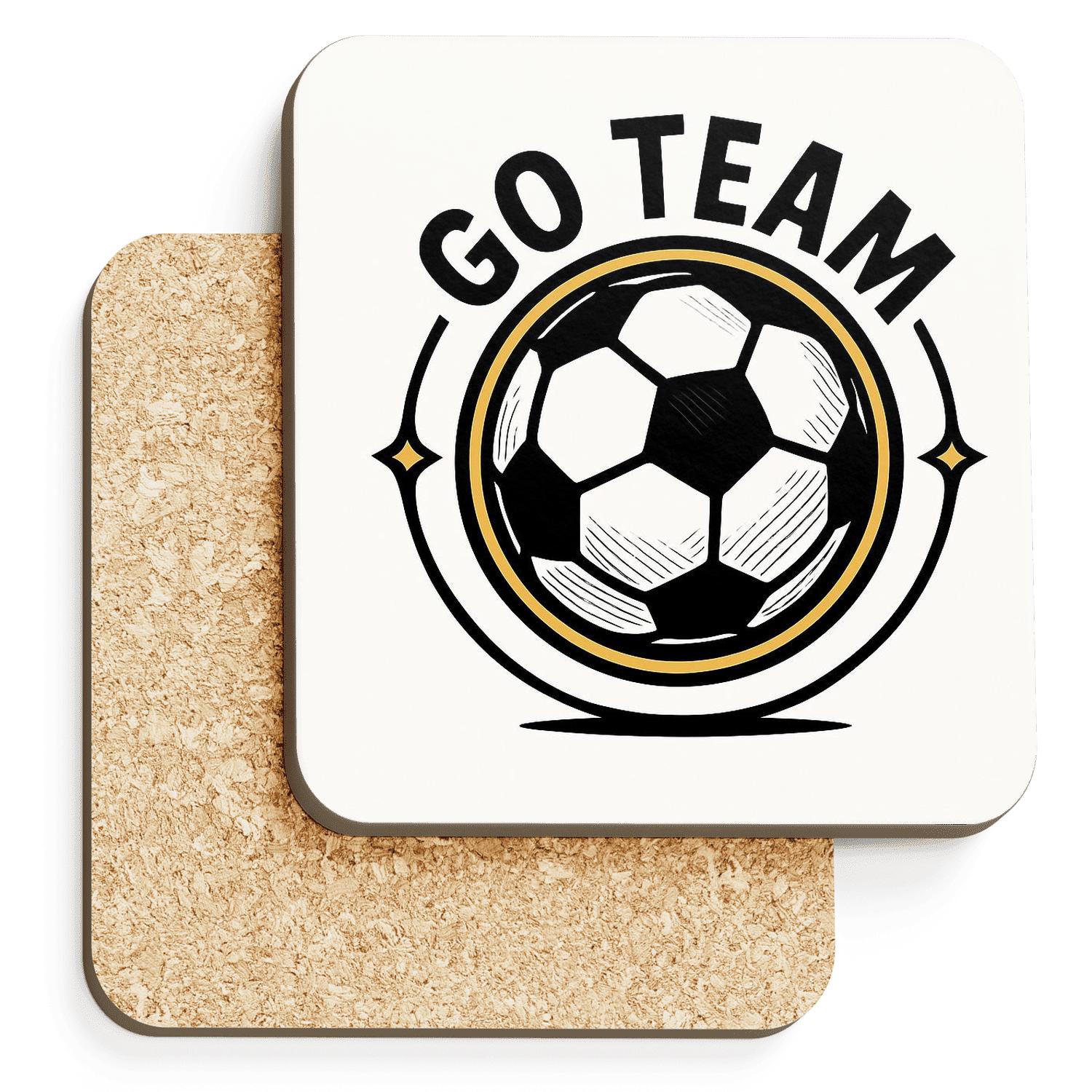 Soccer Classic Crest stone coaster collections