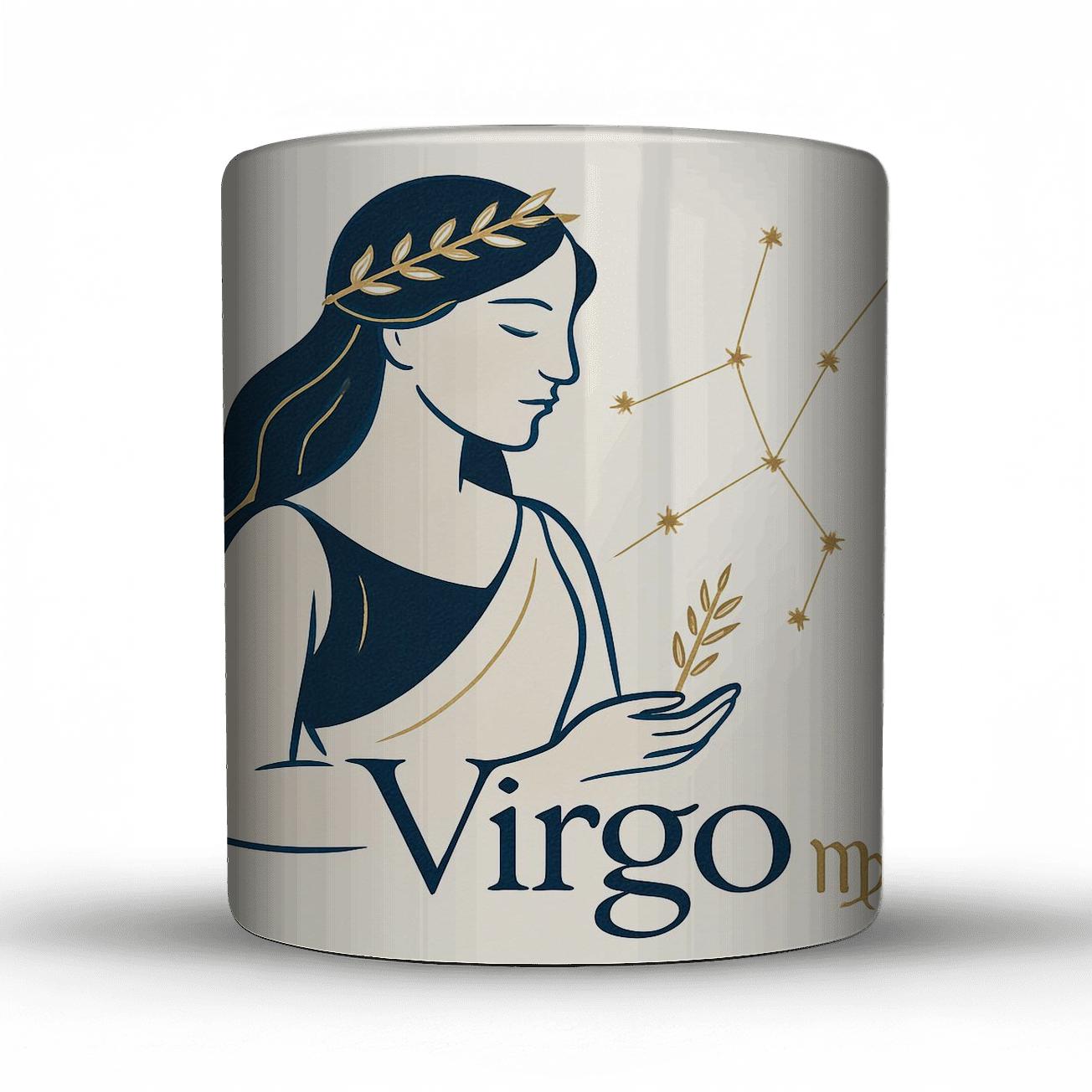 Virgo Refined Maiden premium drinkware mugs