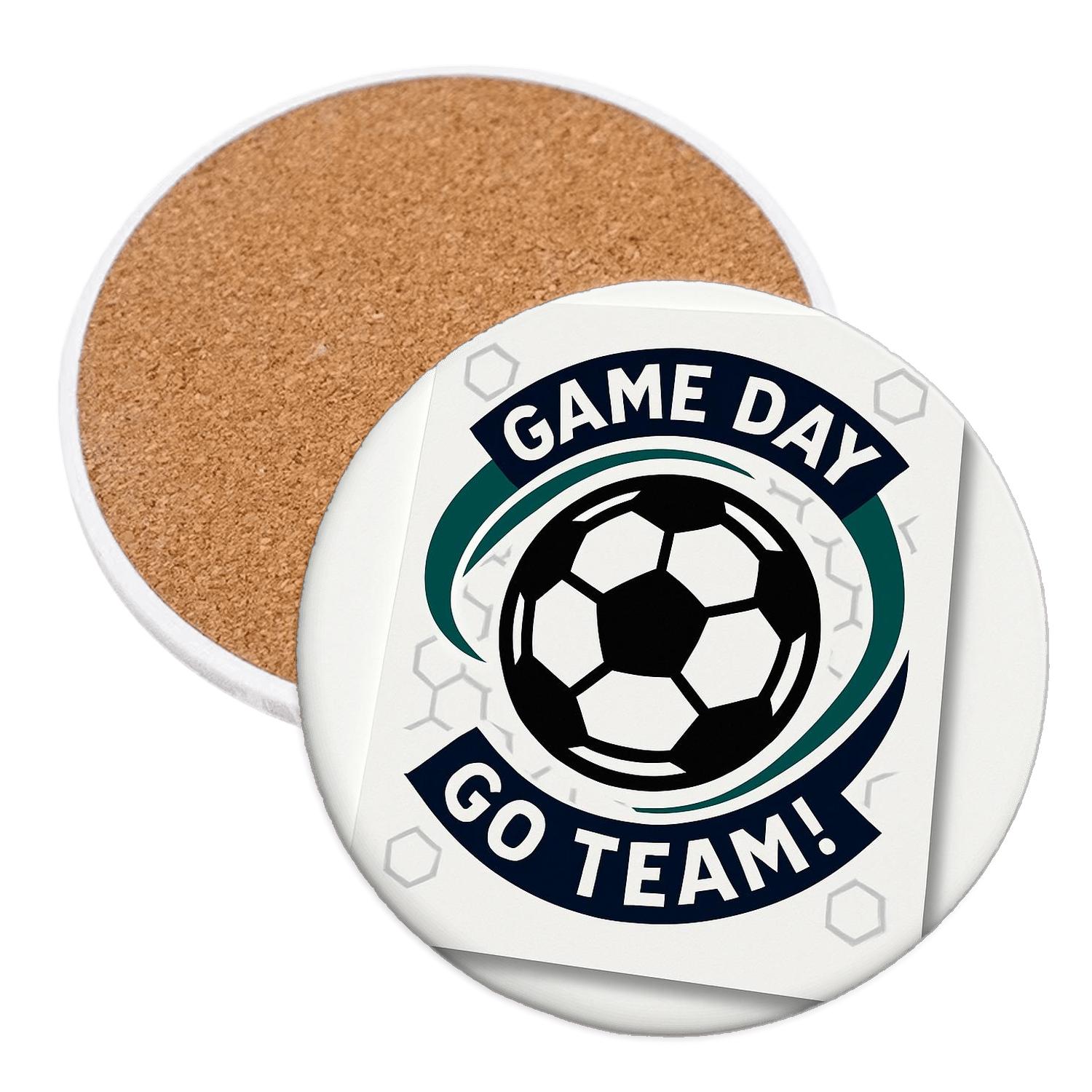 SoccerSpiritPanel stone coaster collections