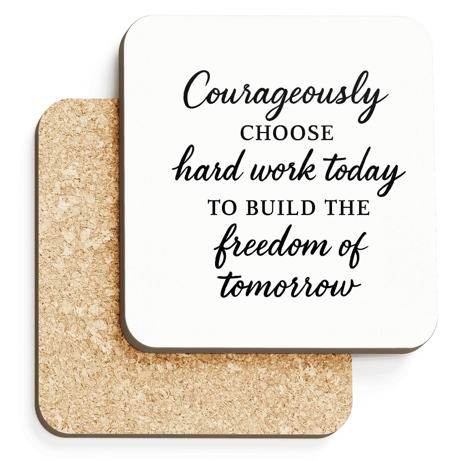 ForgeAhead elegant tabletop coasters