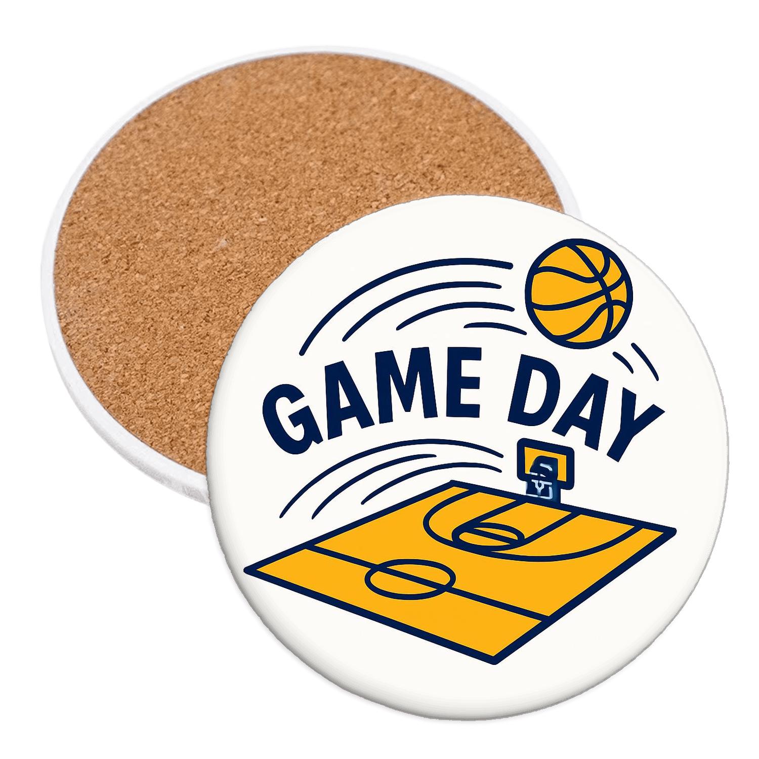 Court Net Victory decorative beverage coasters