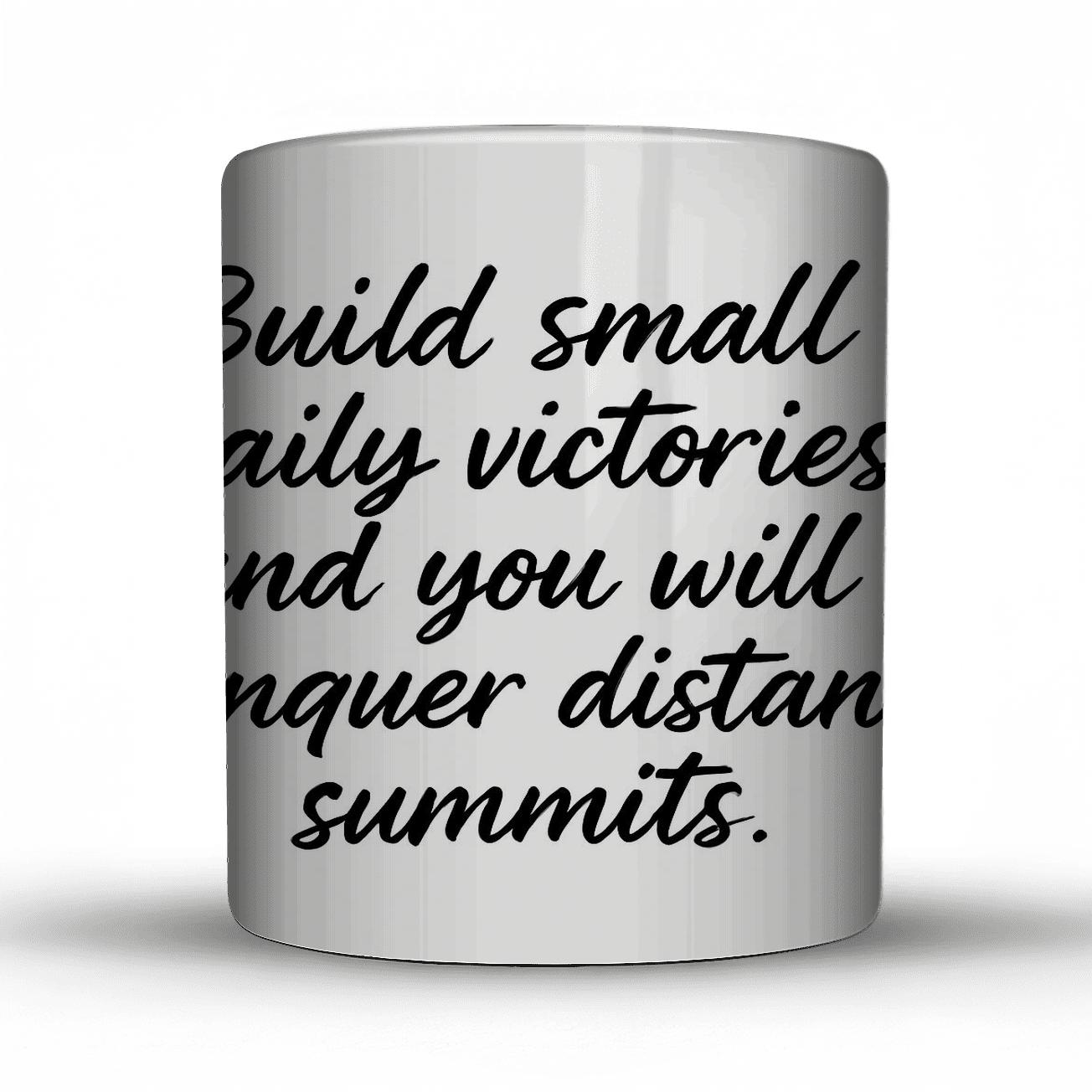 Summit Mindset Poster insulated thermal mugs