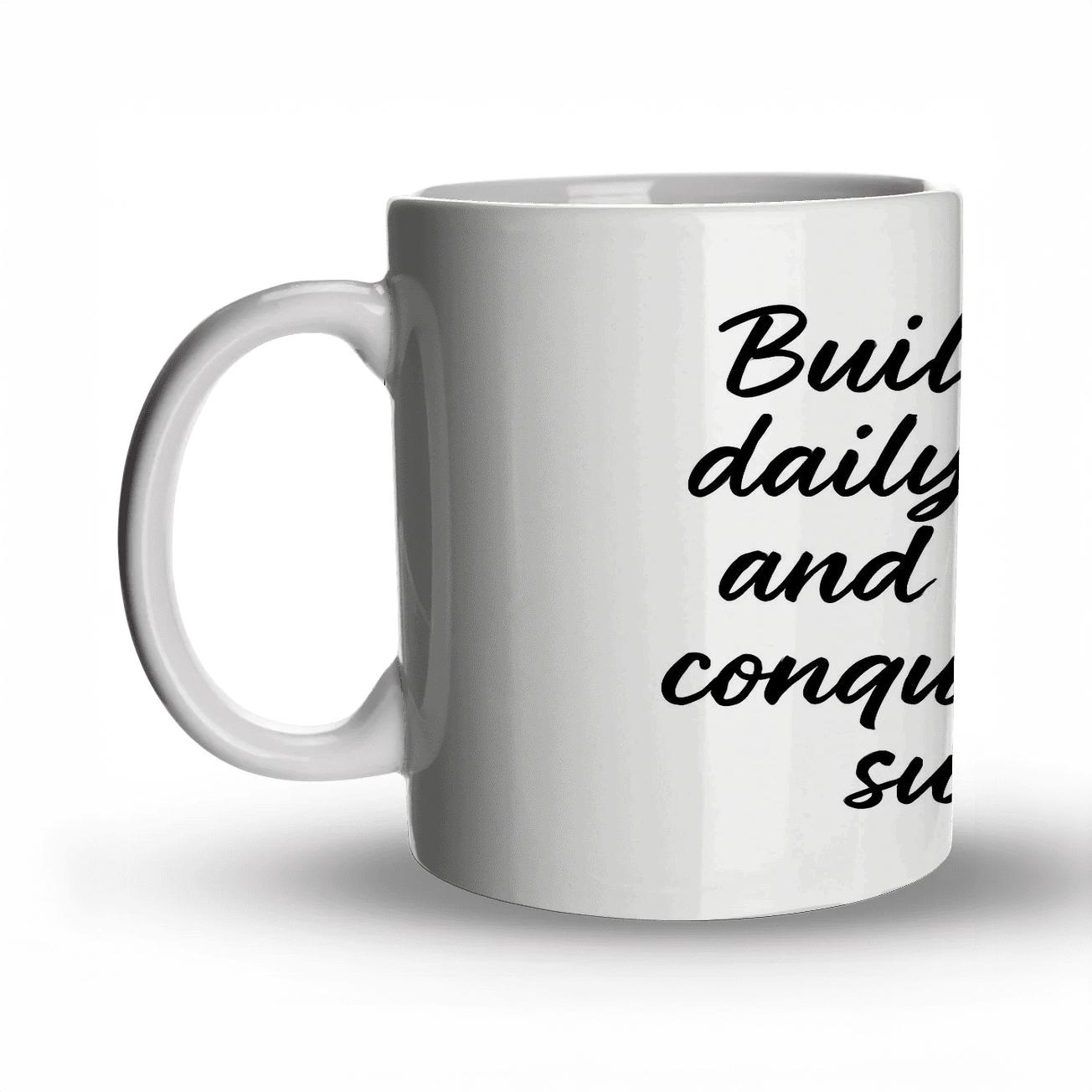 Summit Mindset Poster insulated thermal mugs