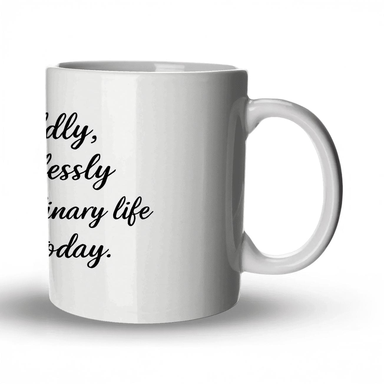 Minimal Quote Inspire Artwork insulated thermal mugs