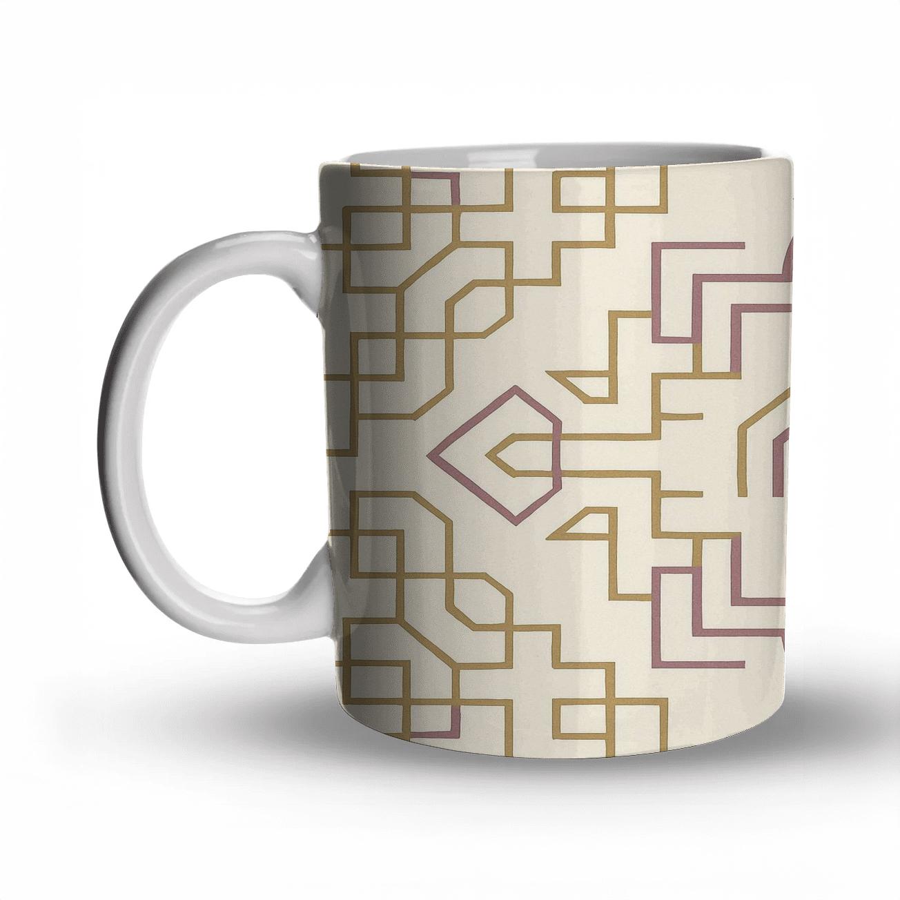 Angles In Minimalist Harmony gift mugs for occasions