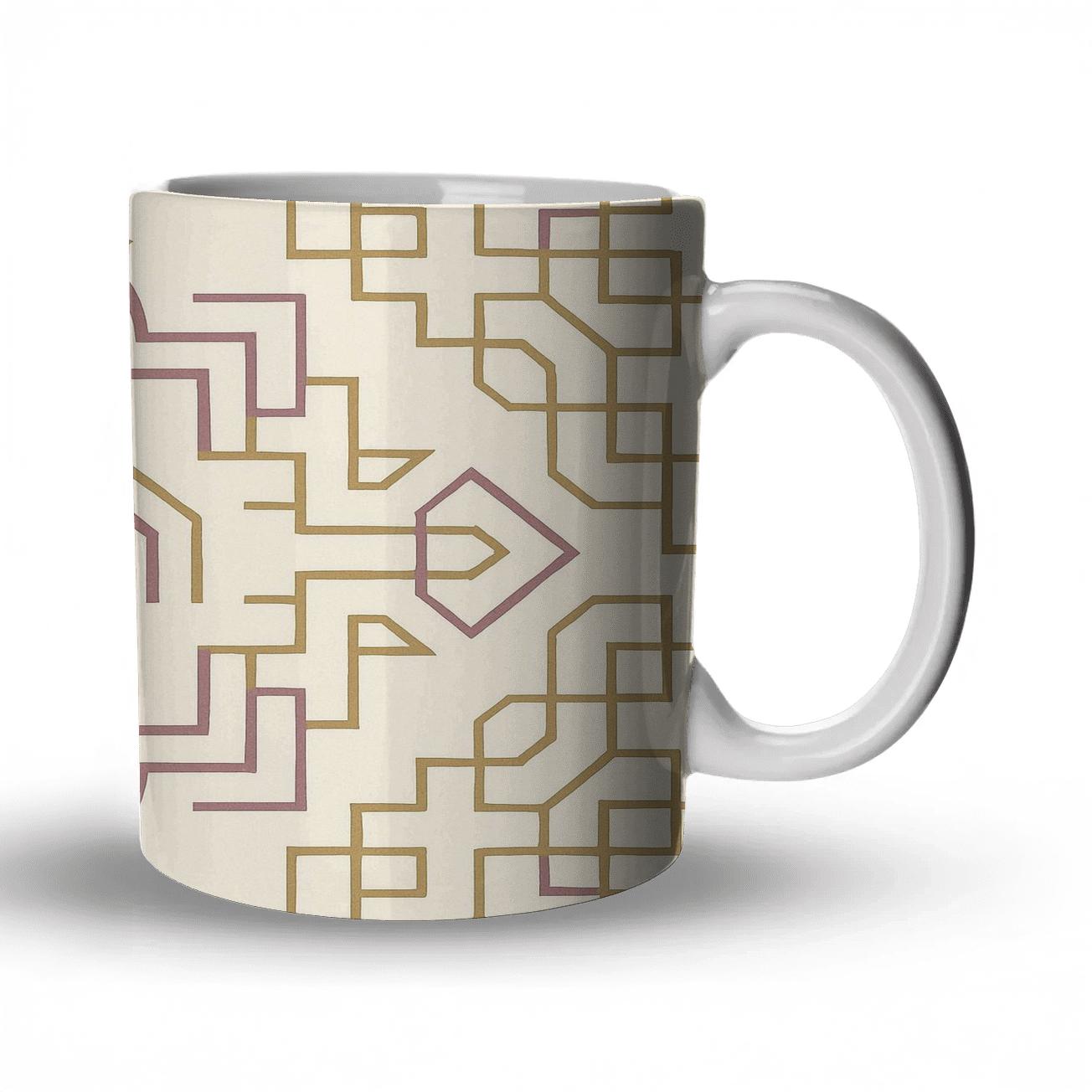 Angles In Minimalist Harmony gift mugs for occasions