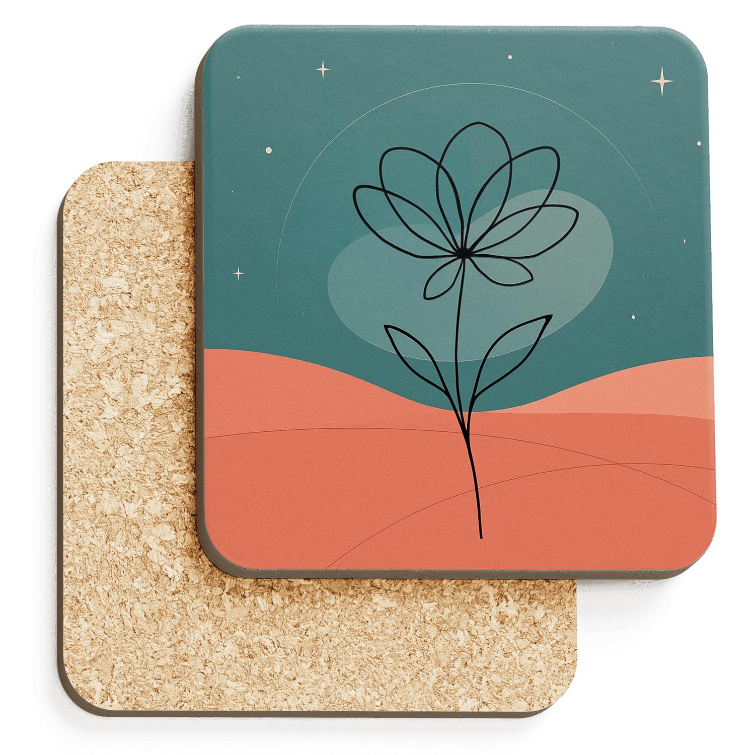 Celestial Bloom stone coaster collections