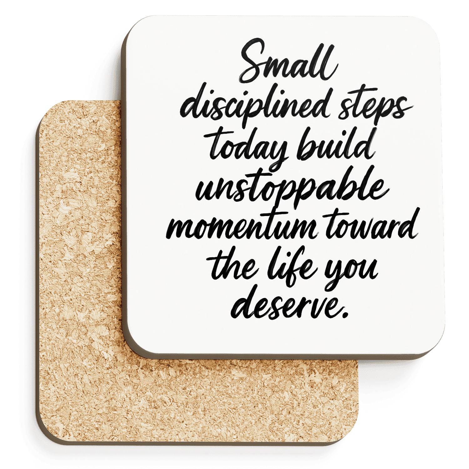 Quiet Momentum stone coaster collections