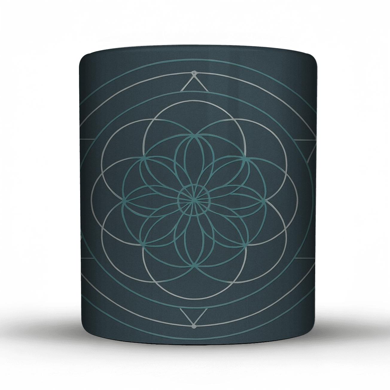 Sacred Circle Geometry decorative mug sets