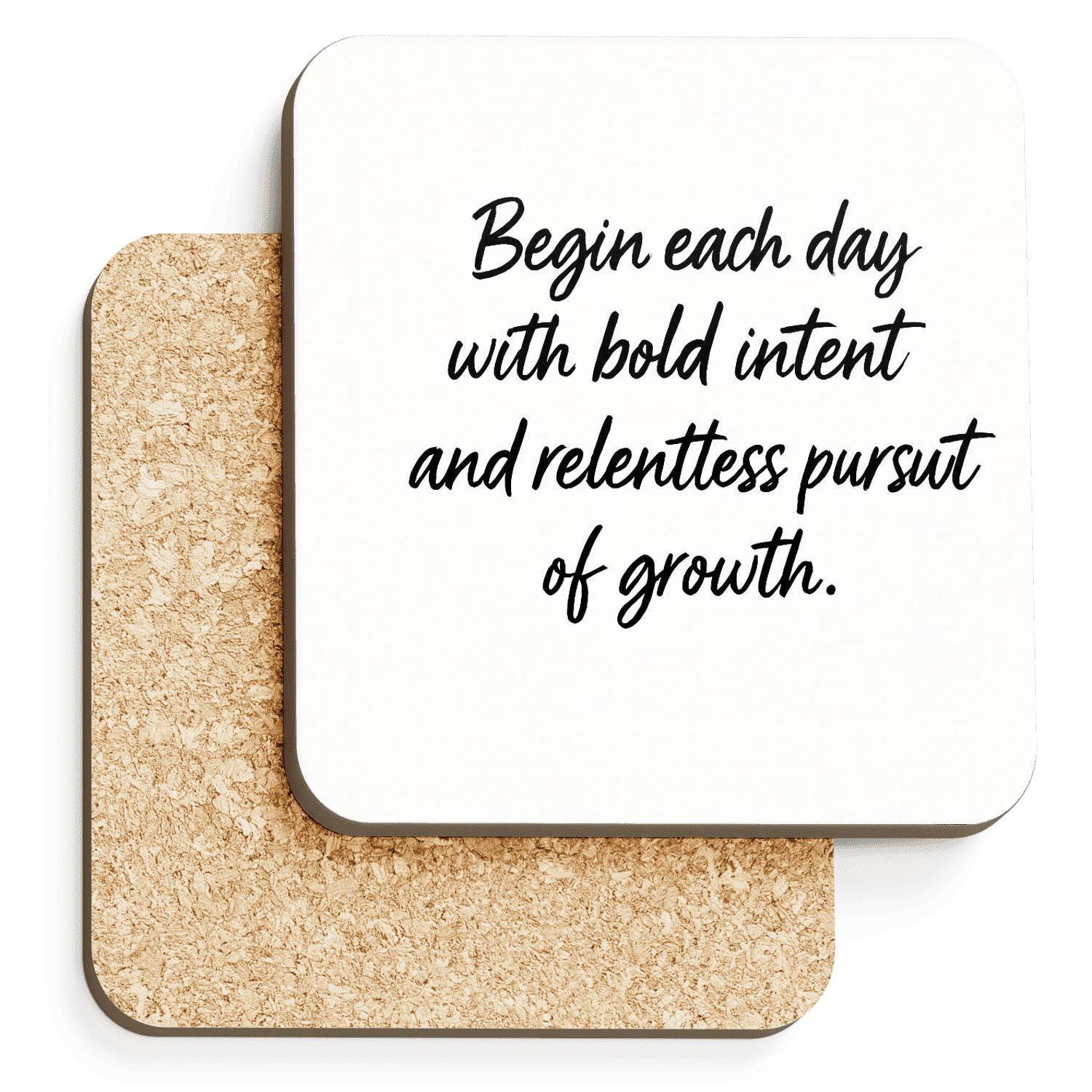 Bold Intent stone coaster collections