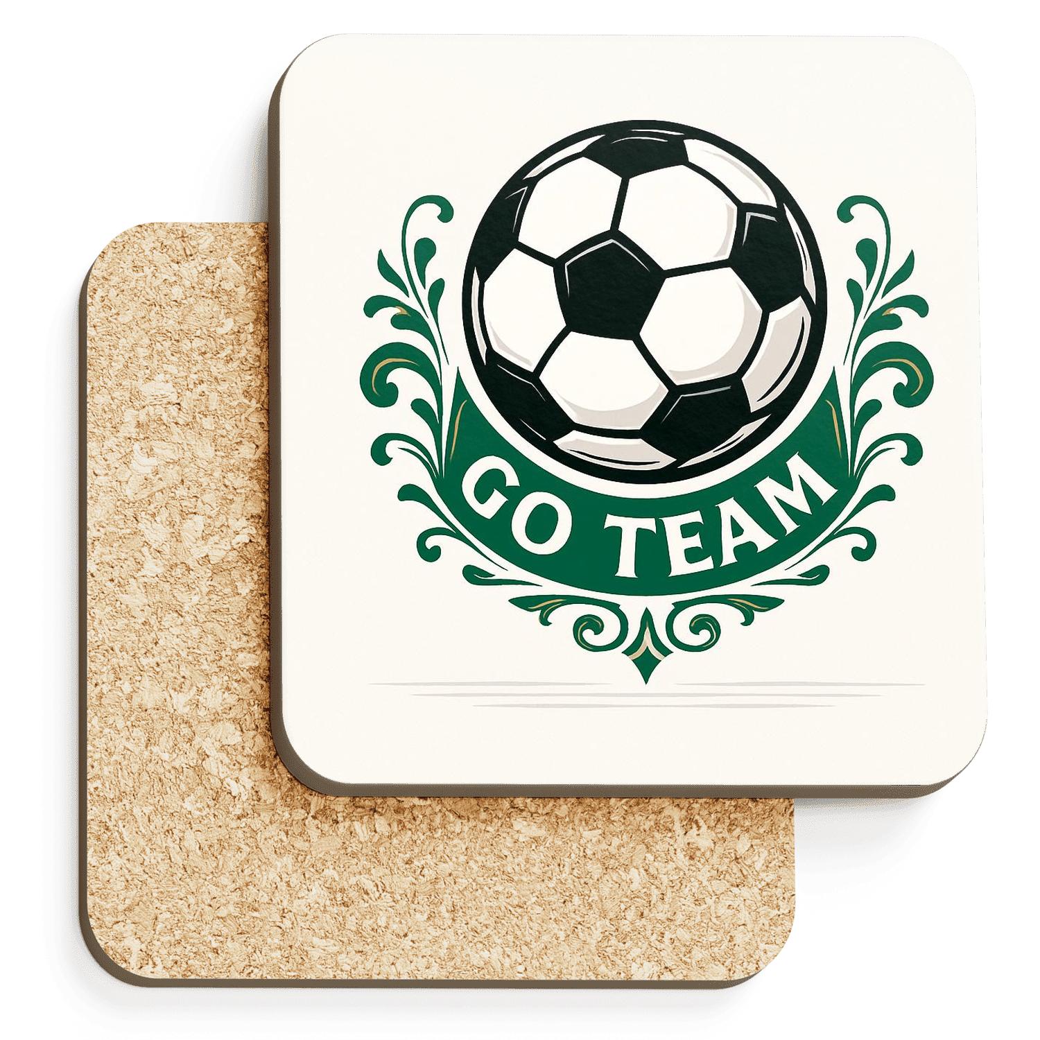 Pitch Pride Minimal personalized drink coasters