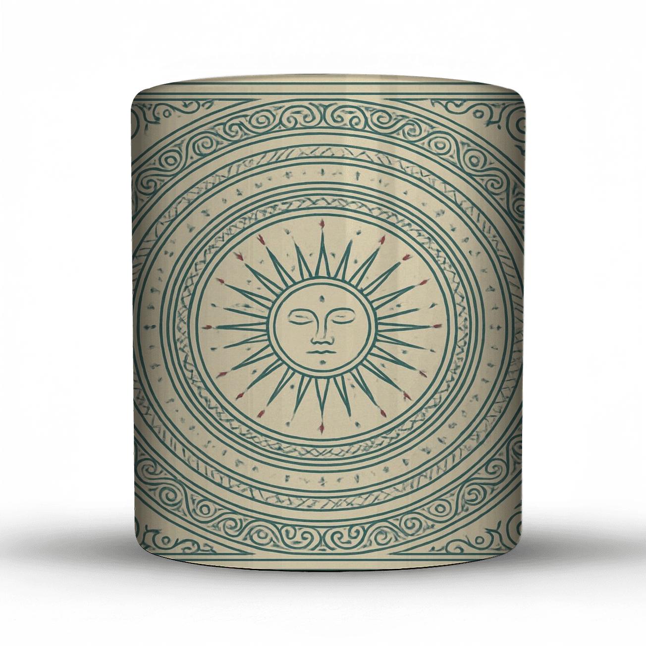Celestial Ornamental Poster custom printed mugs