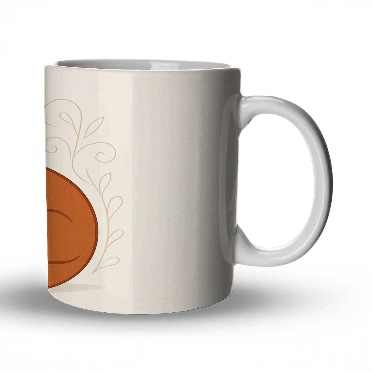 Fox Minimal Line Art personalized mugs