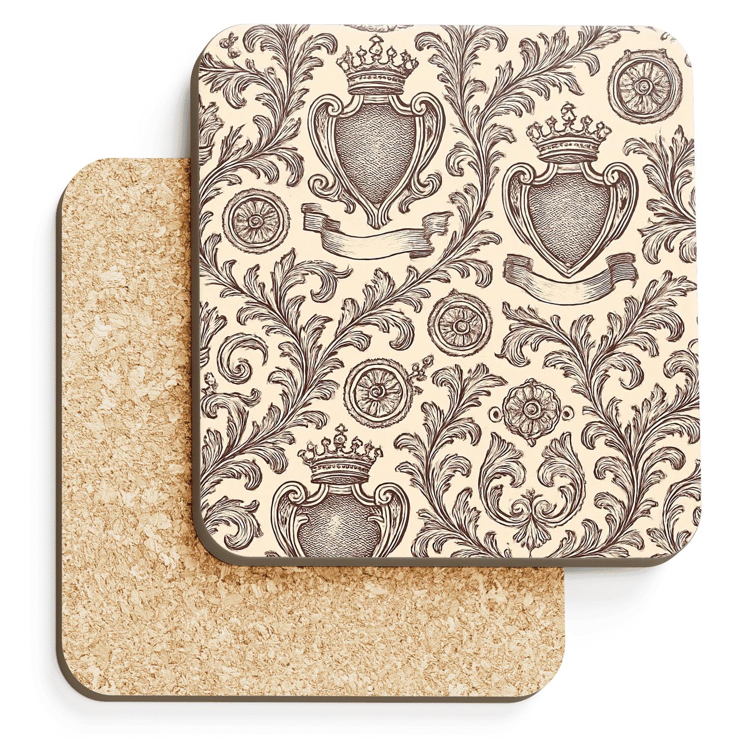 Victorian Engraved Repeat stone coaster collections