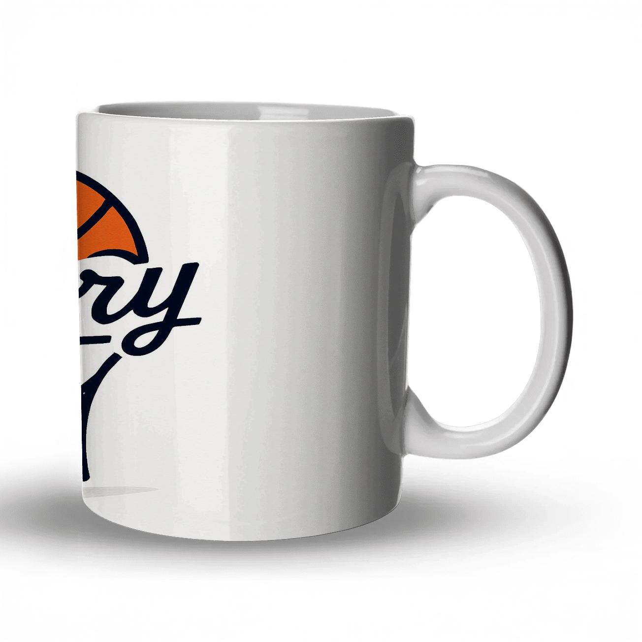 Victory Basketball Minimalist Line Art insulated thermal mugs