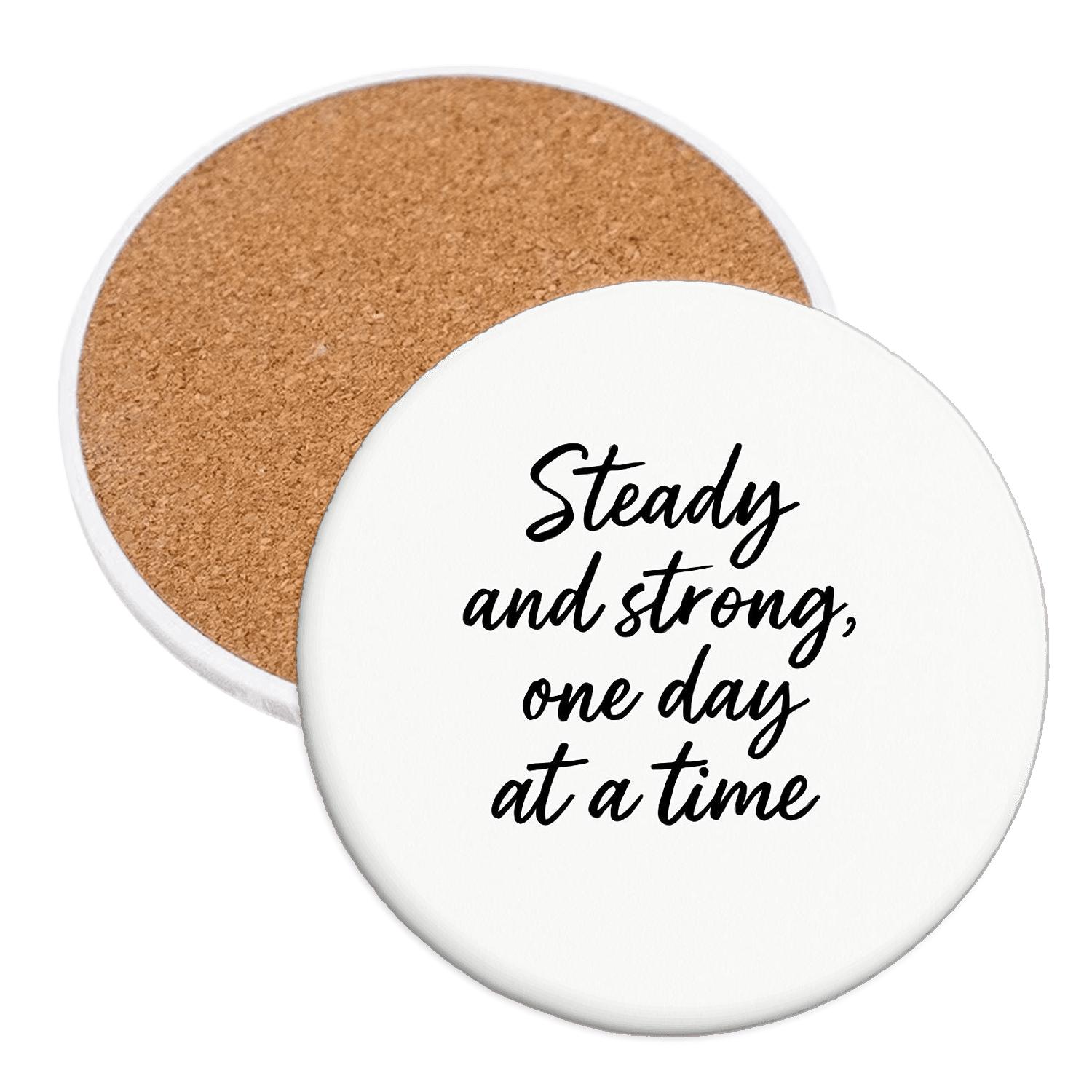 Enduring Persistence decorative beverage coasters