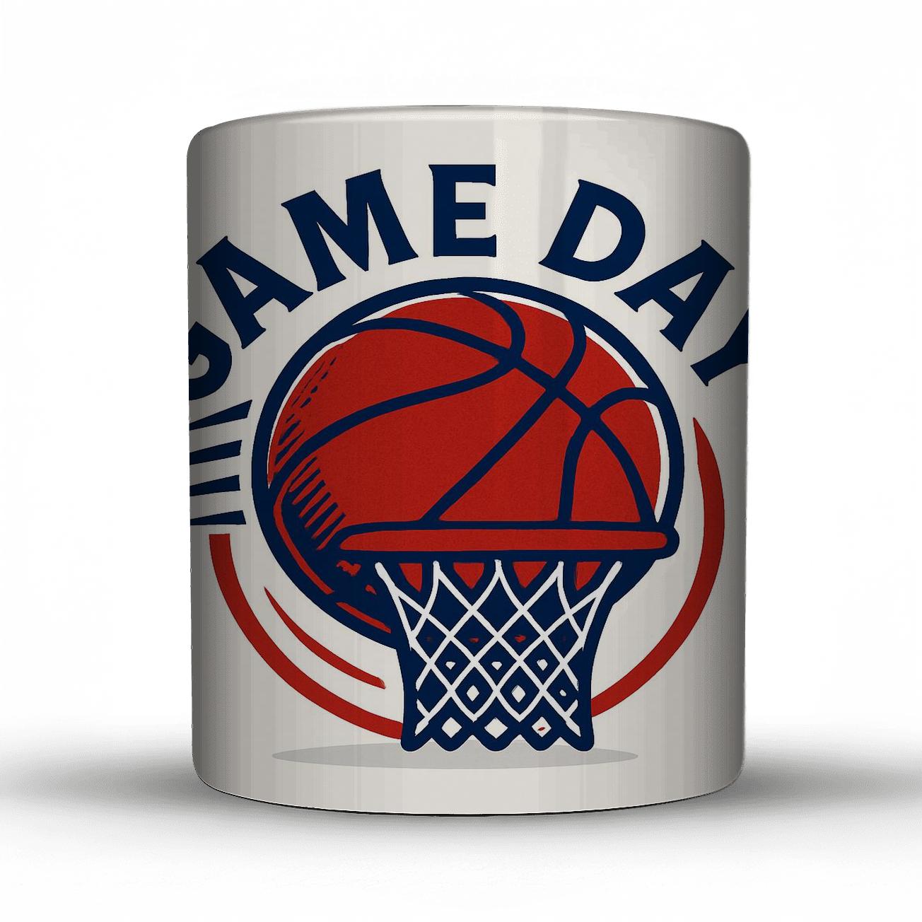Hoops Victory Basketball travel mugs with handles