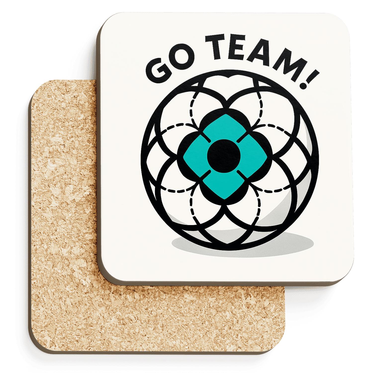 KickPulseSoccer cork coaster sets