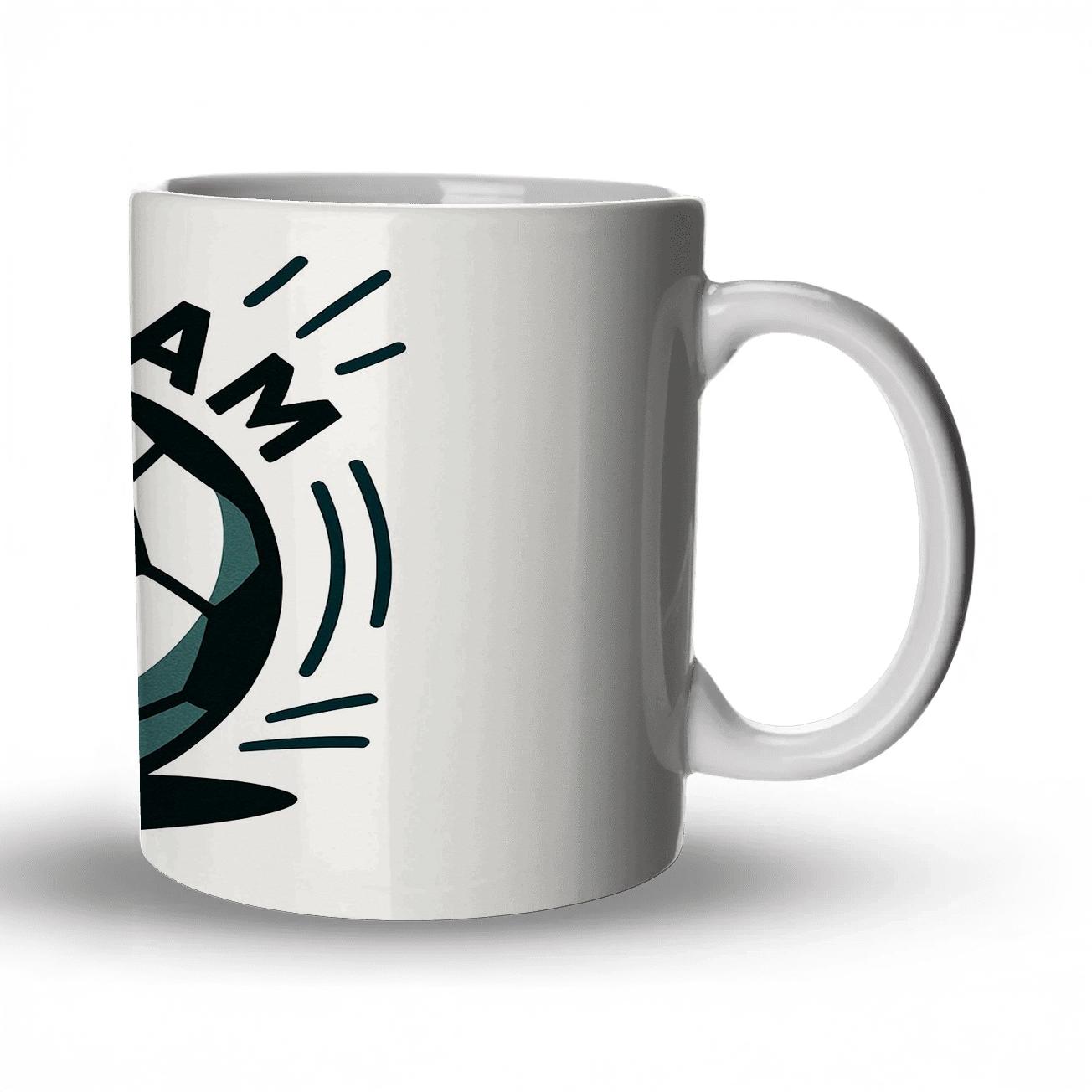 Team Spirit Soccer Mosaic gift mugs for occasions