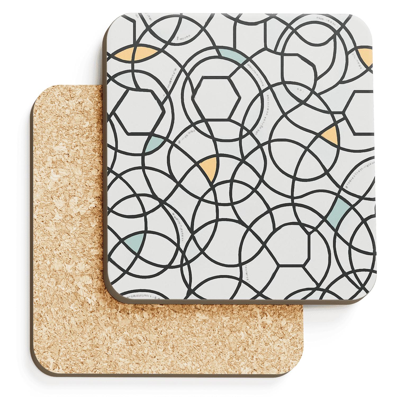 Modular Orbit Lace stone coaster collections
