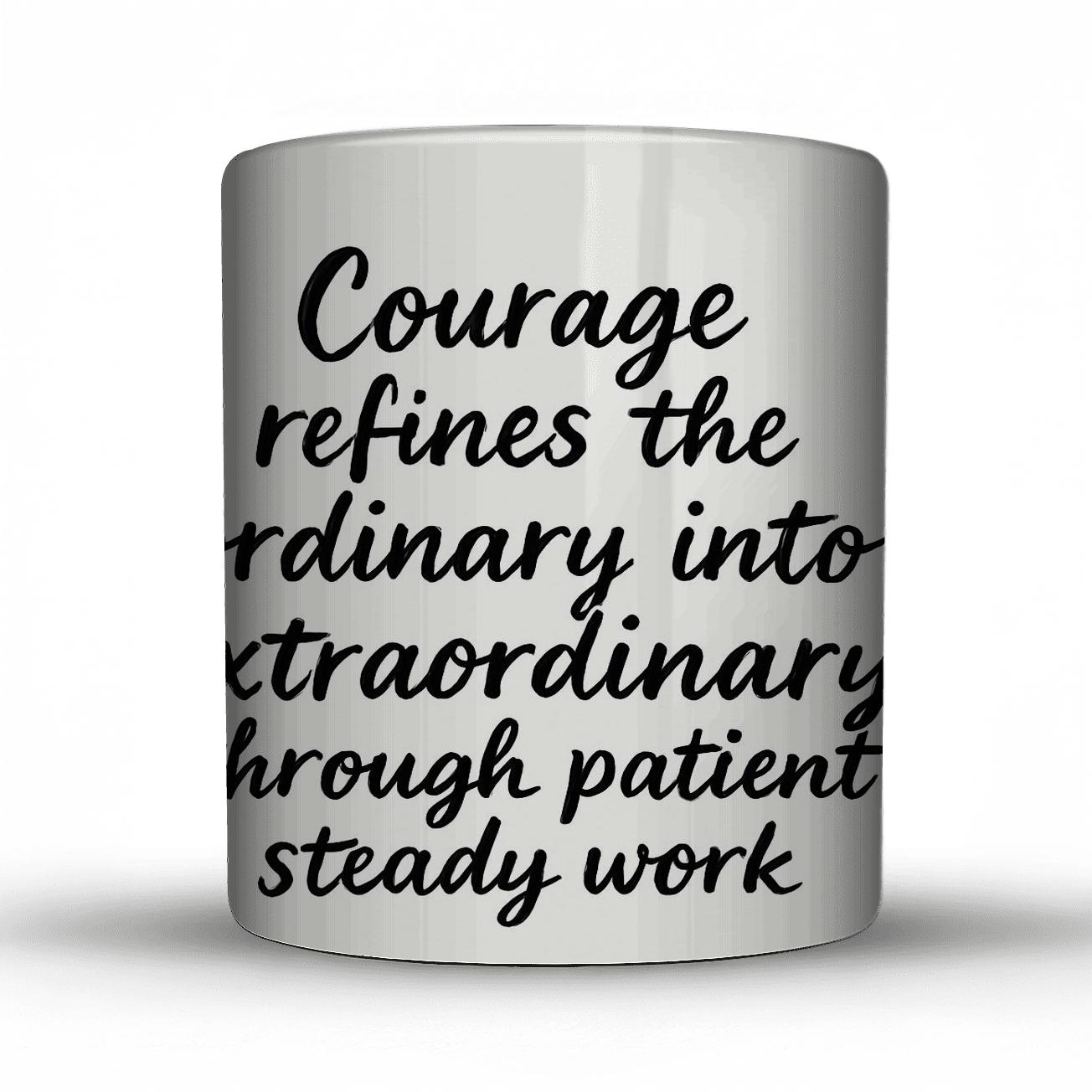 CourageRefines custom printed mugs