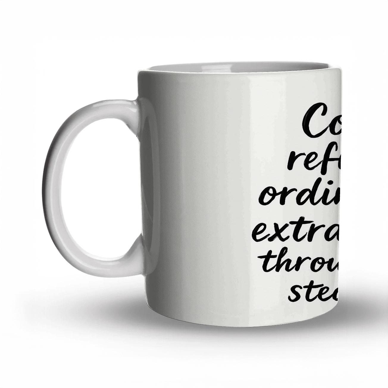 CourageRefines custom printed mugs