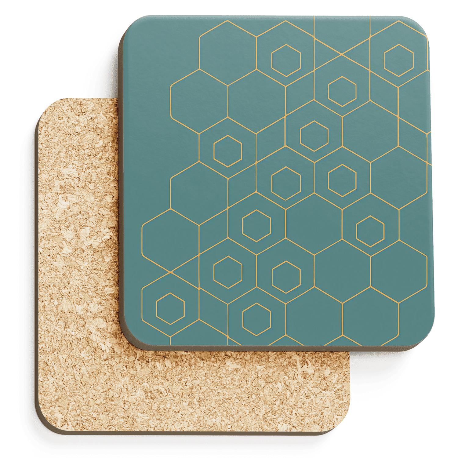 Bauhaus Lattice Harmony coasters for home decor