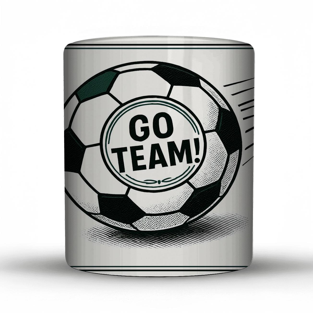 Soccer Classic Crest insulated thermal mugs