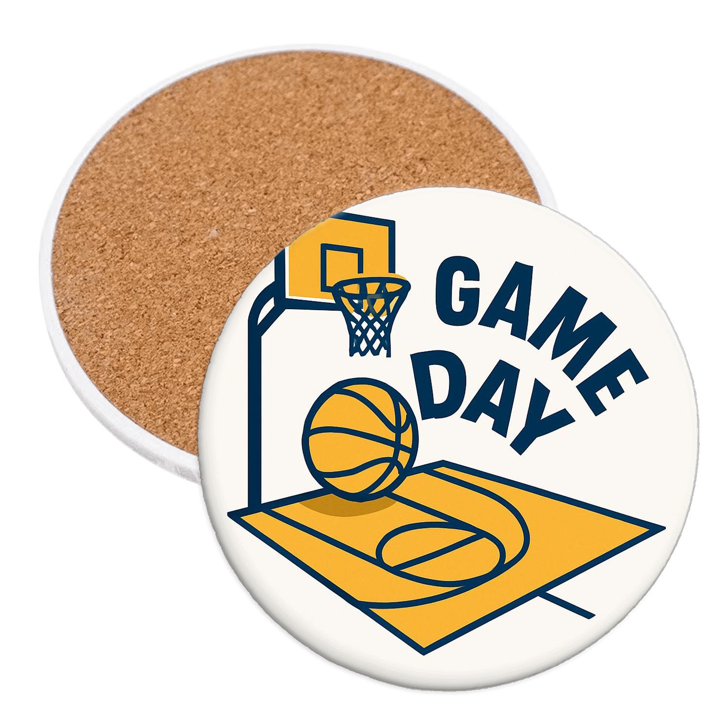 Victory Netlines personalized drink coasters