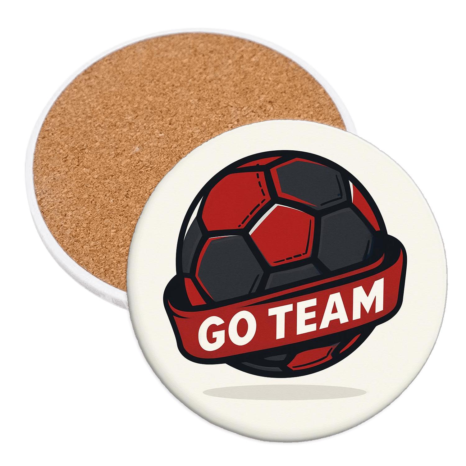 Pitch Pentagons personalized drink coasters