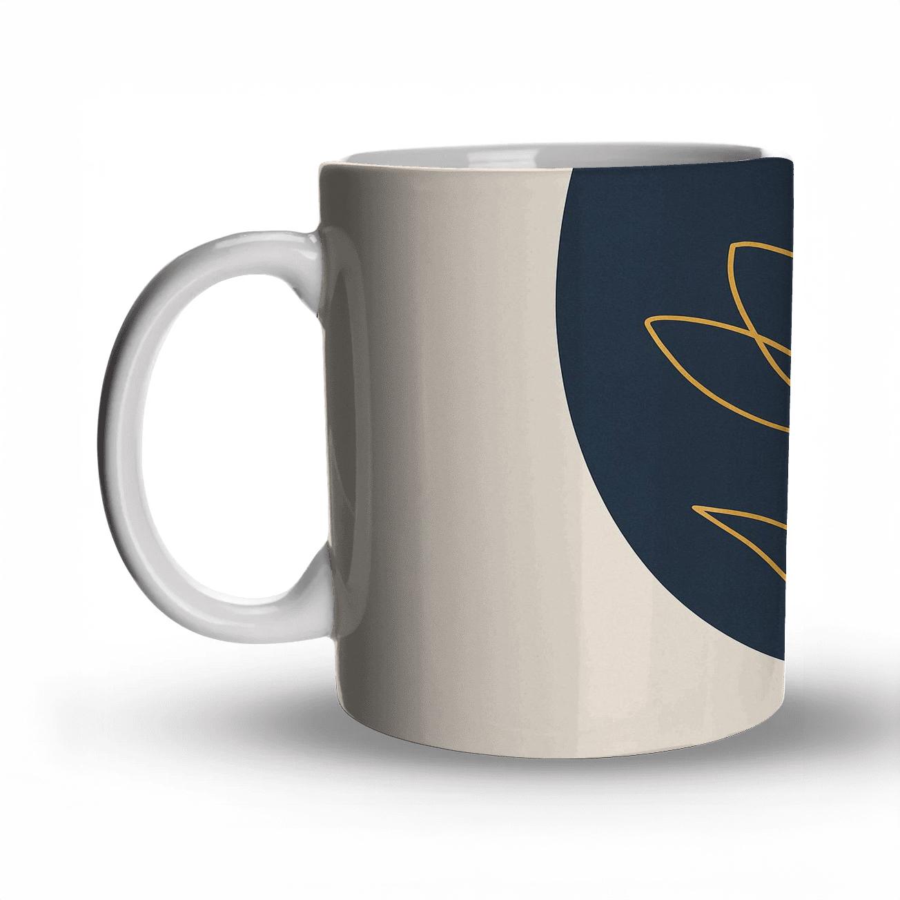 Serene Bloom Line insulated thermal mugs