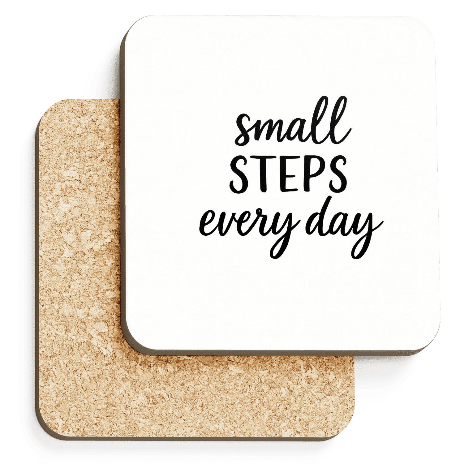 Small Disciplined Steps coasters for home decor