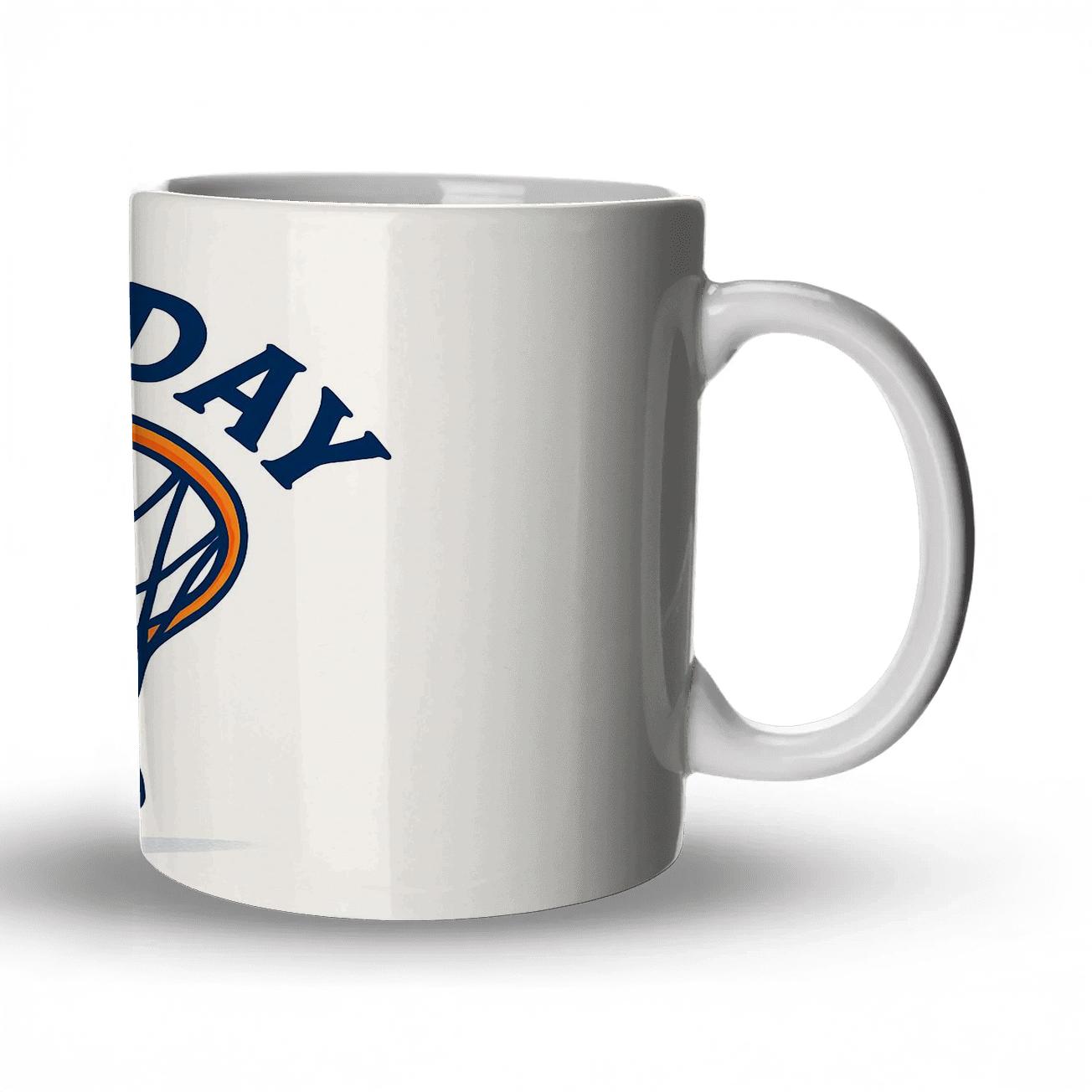 Basketball Net Geometry ceramic coffee mugs