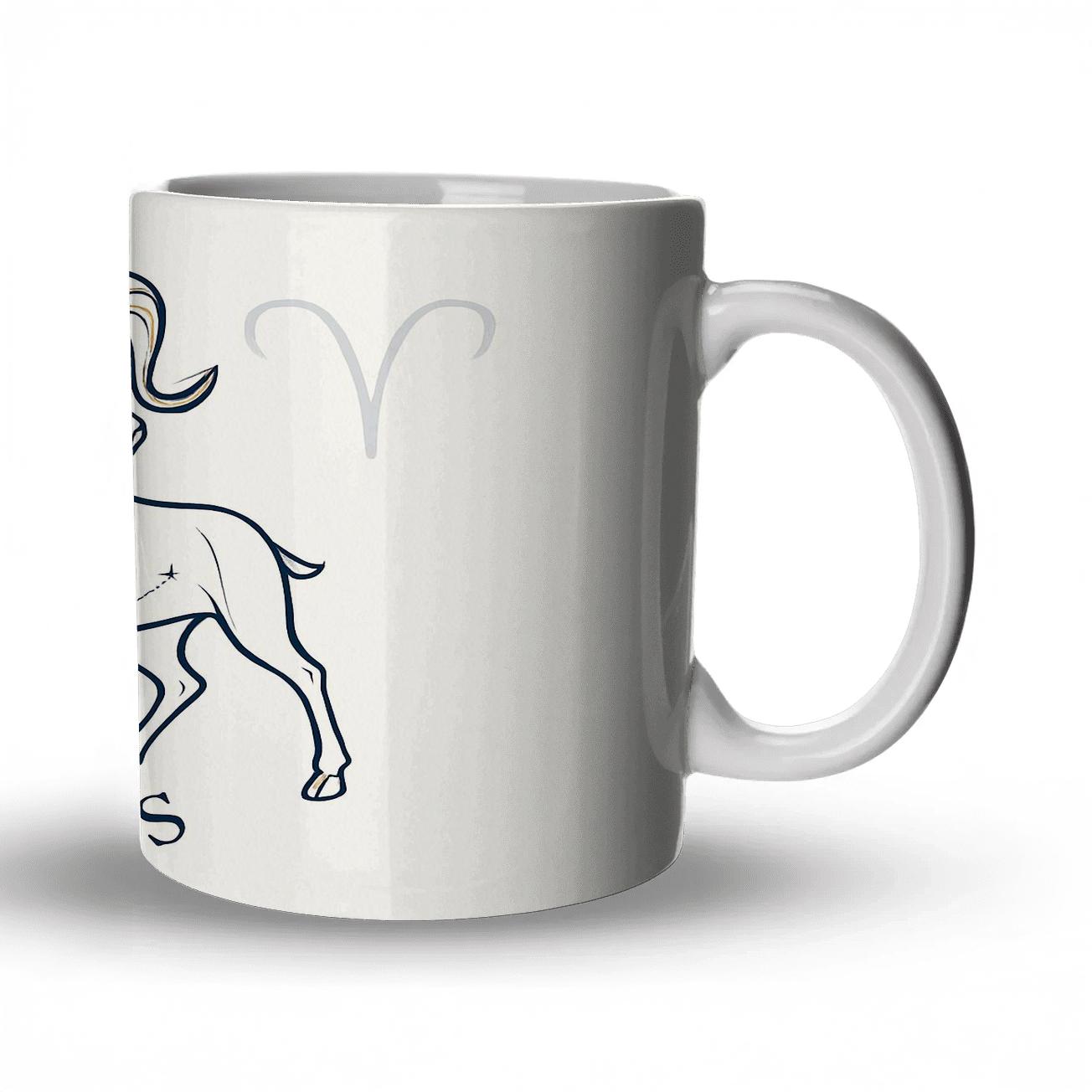 Aries Ram Elegance premium drinkware mugs