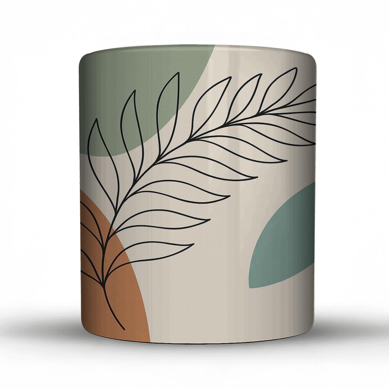 Botanical Curve premium drinkware mugs