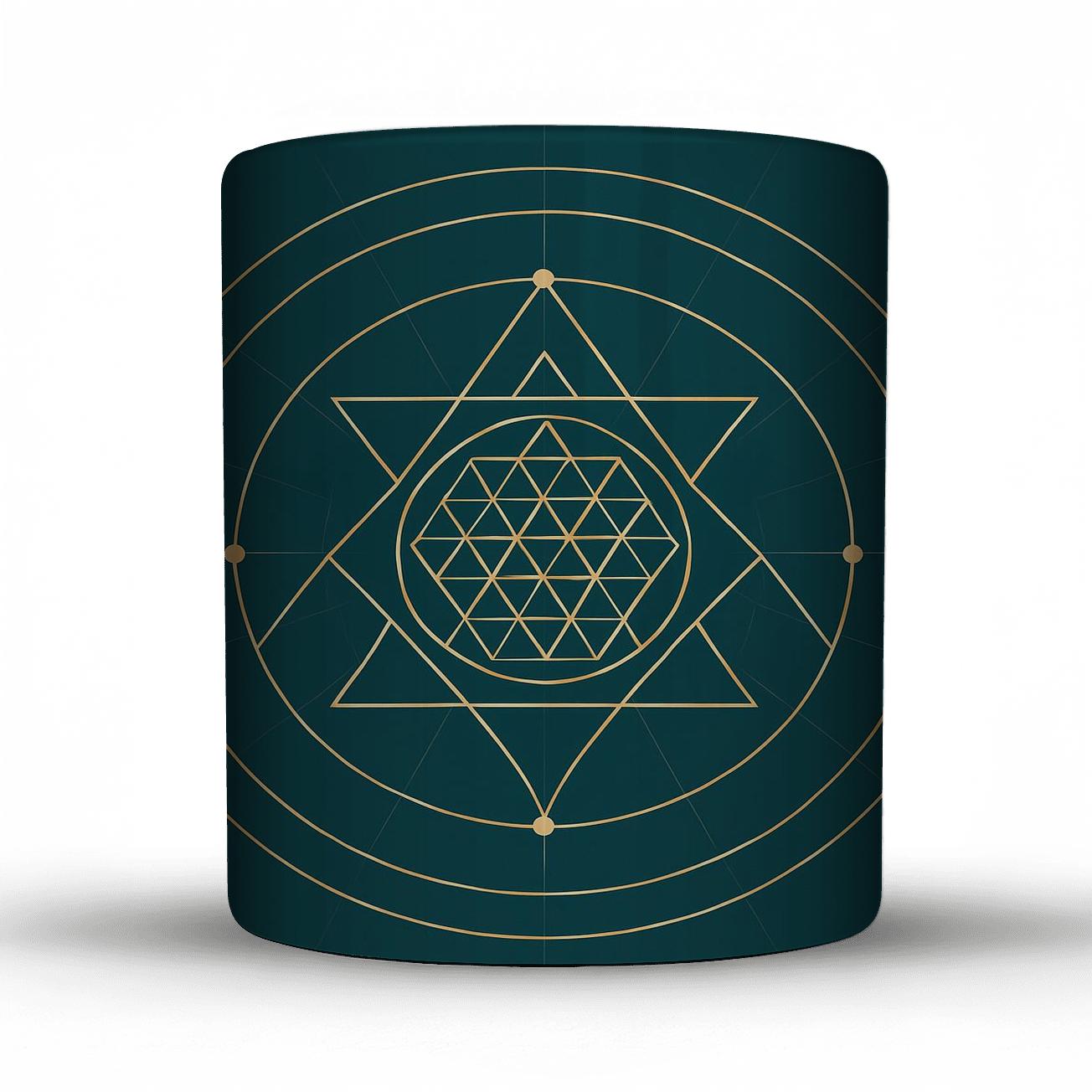 Celestial Grid Mandala gift mugs for occasions