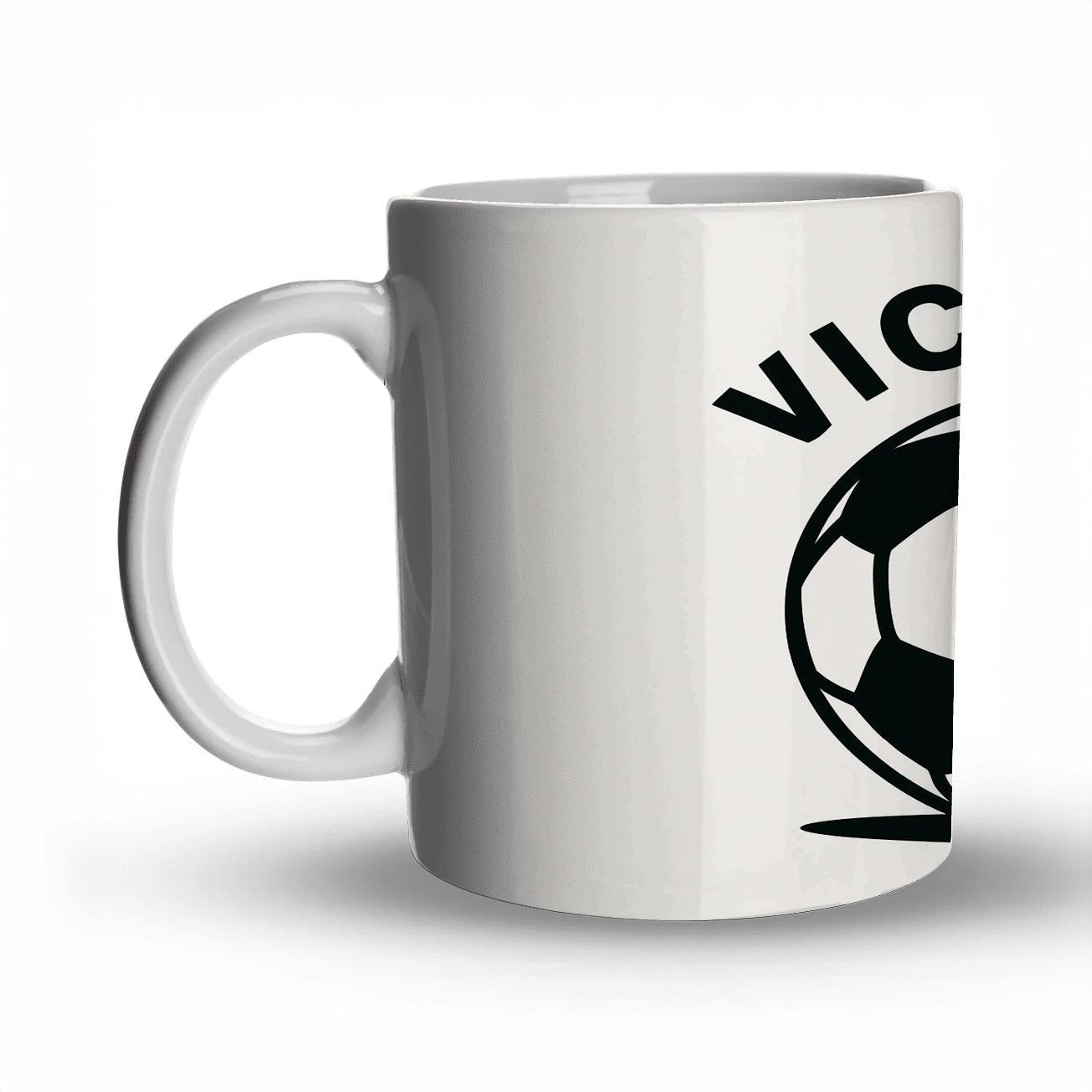 Soccer Pentagons Geometry insulated thermal mugs