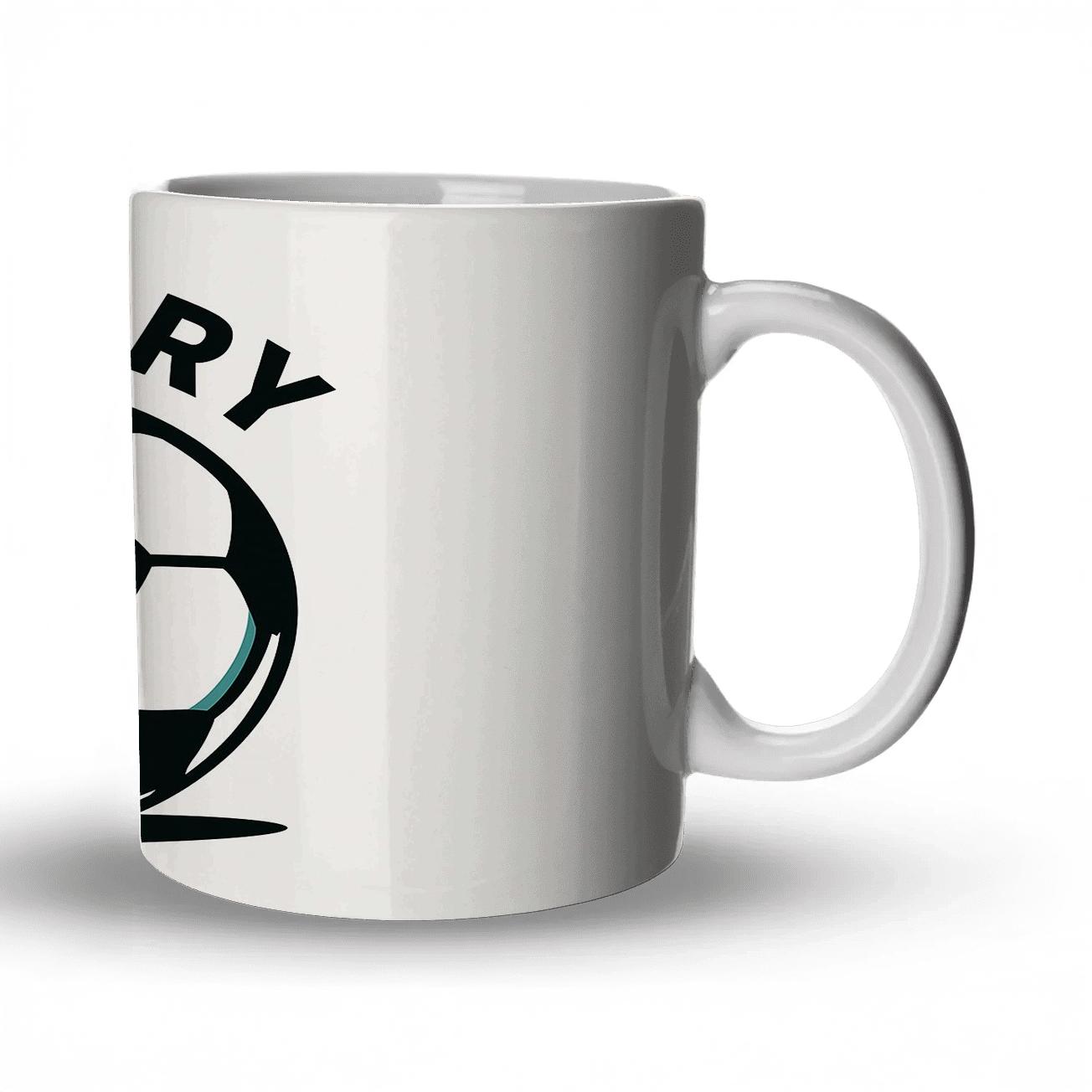 Soccer Pentagons Geometry insulated thermal mugs