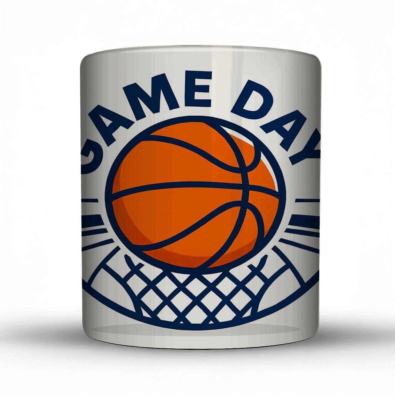 Basketball Net Geometry gift mugs for occasions