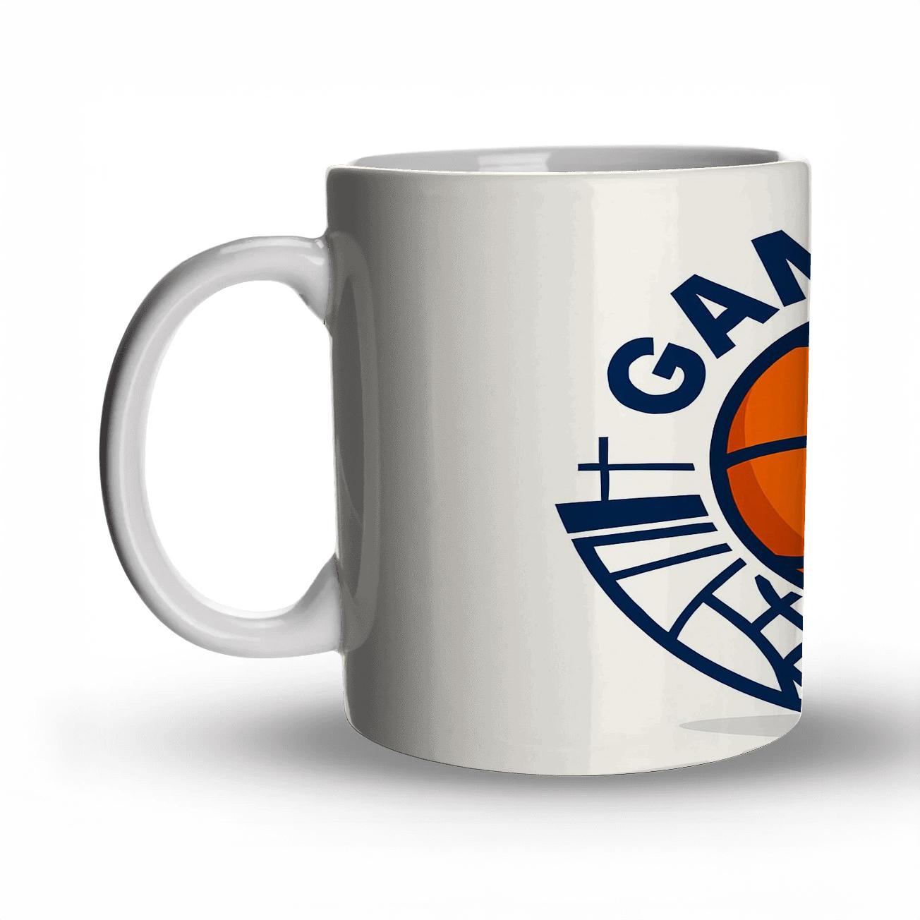 Basketball Net Geometry gift mugs for occasions