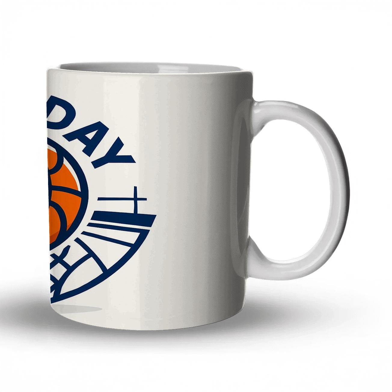 Basketball Net Geometry gift mugs for occasions