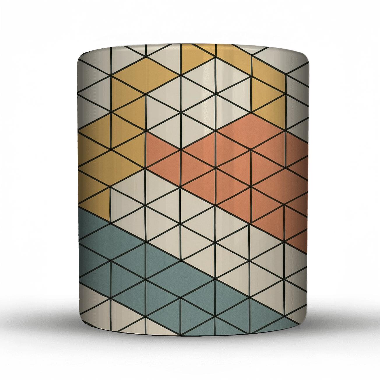 Isometric Spectrum Lattice gift mugs for occasions