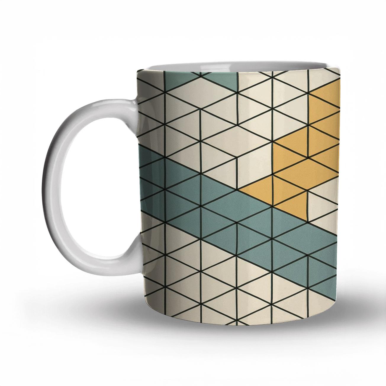 Isometric Spectrum Lattice gift mugs for occasions