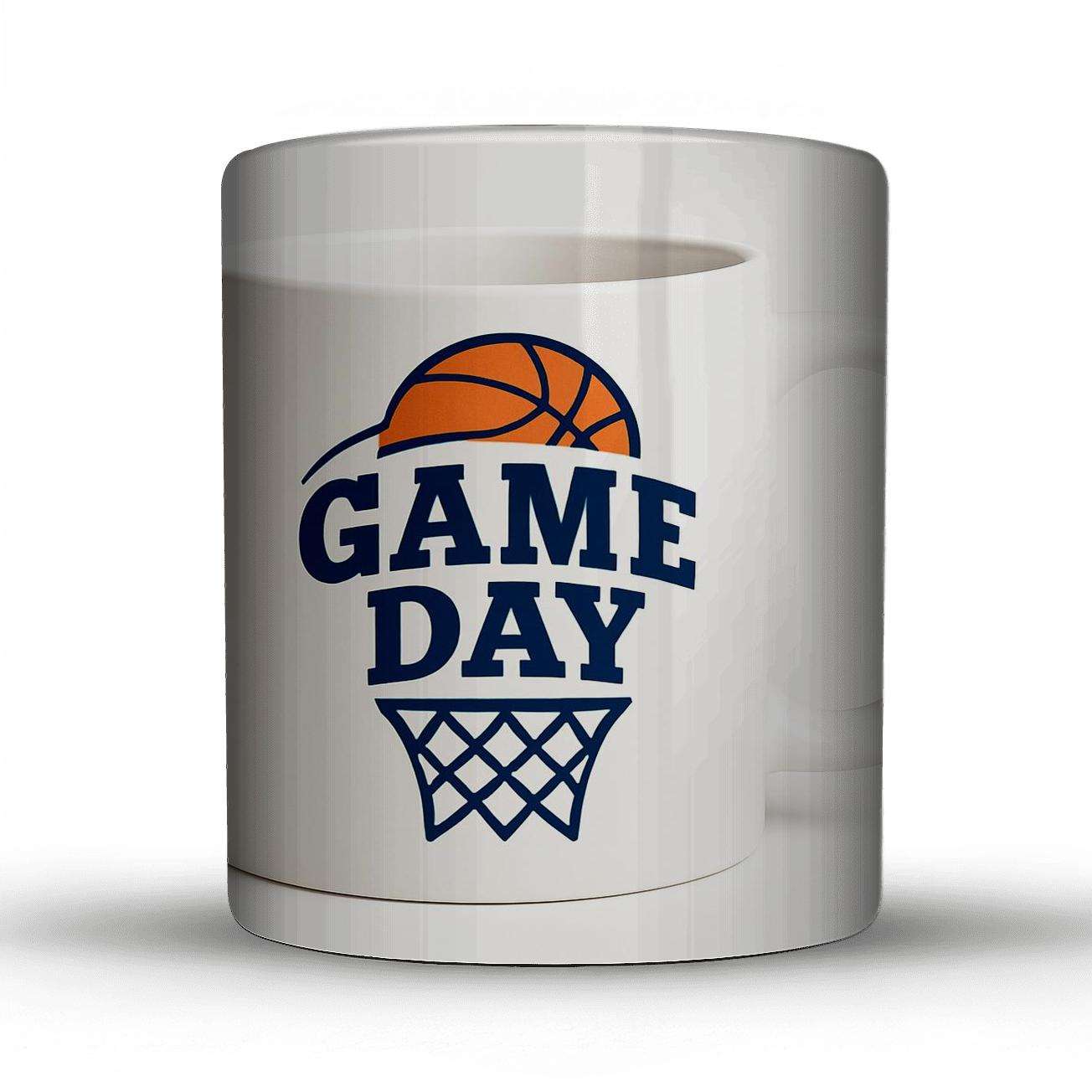 Basketball Net Velocity Line Art premium drinkware mugs