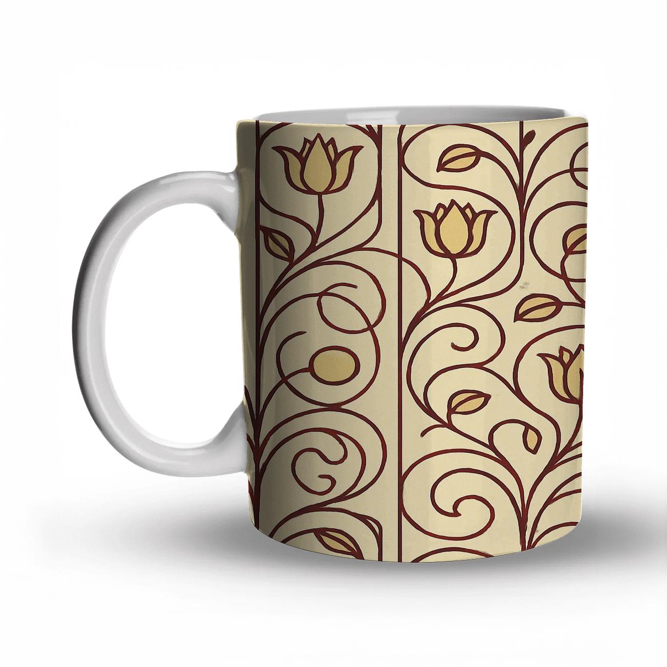 Viennese Secession Vinework insulated thermal mugs