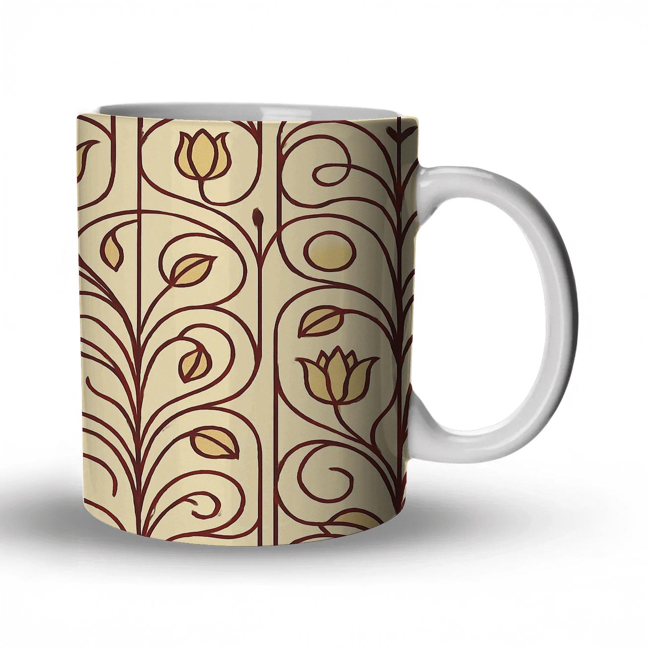 Viennese Secession Vinework insulated thermal mugs