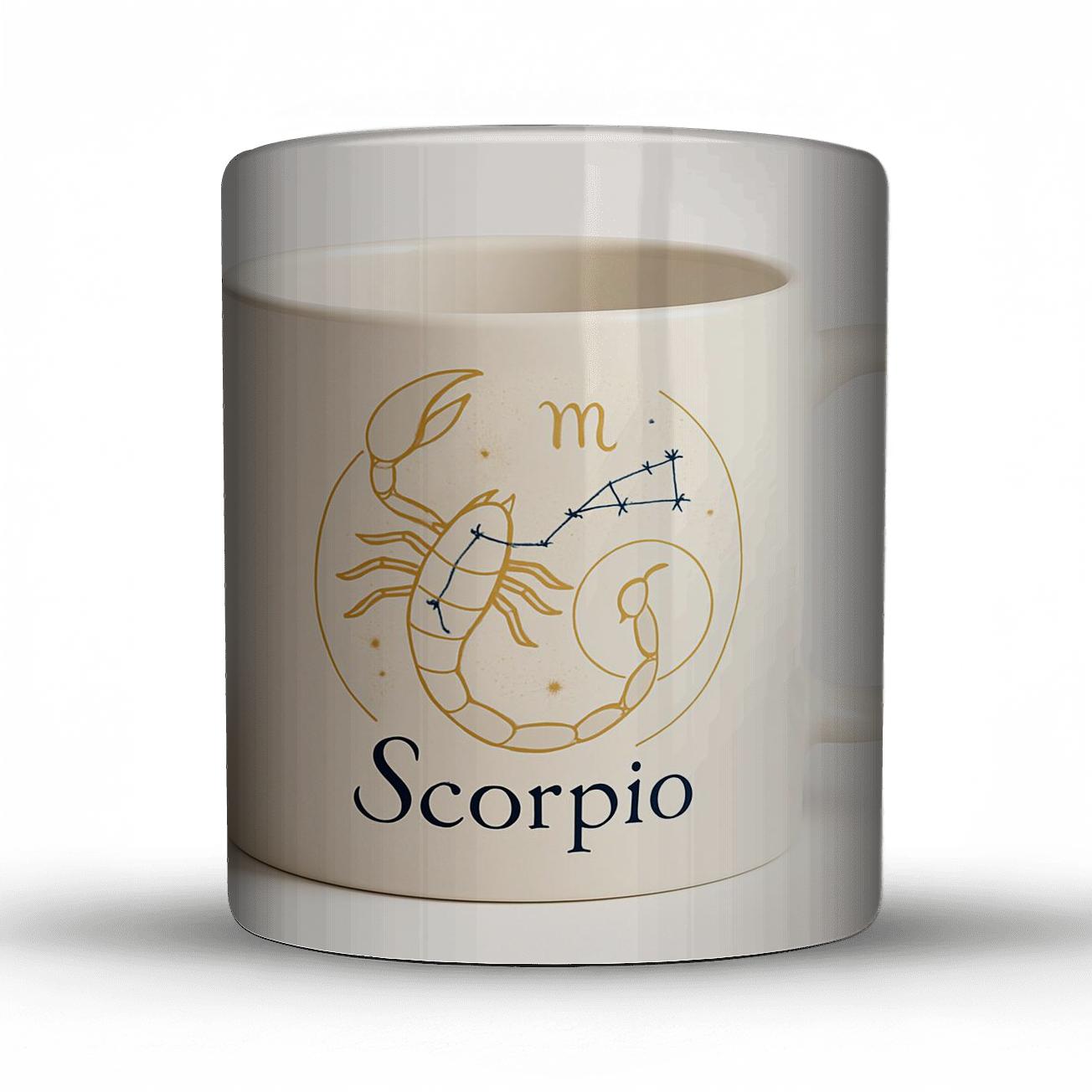 Scorpio Serpent Tail Constellation gift mugs for occasions