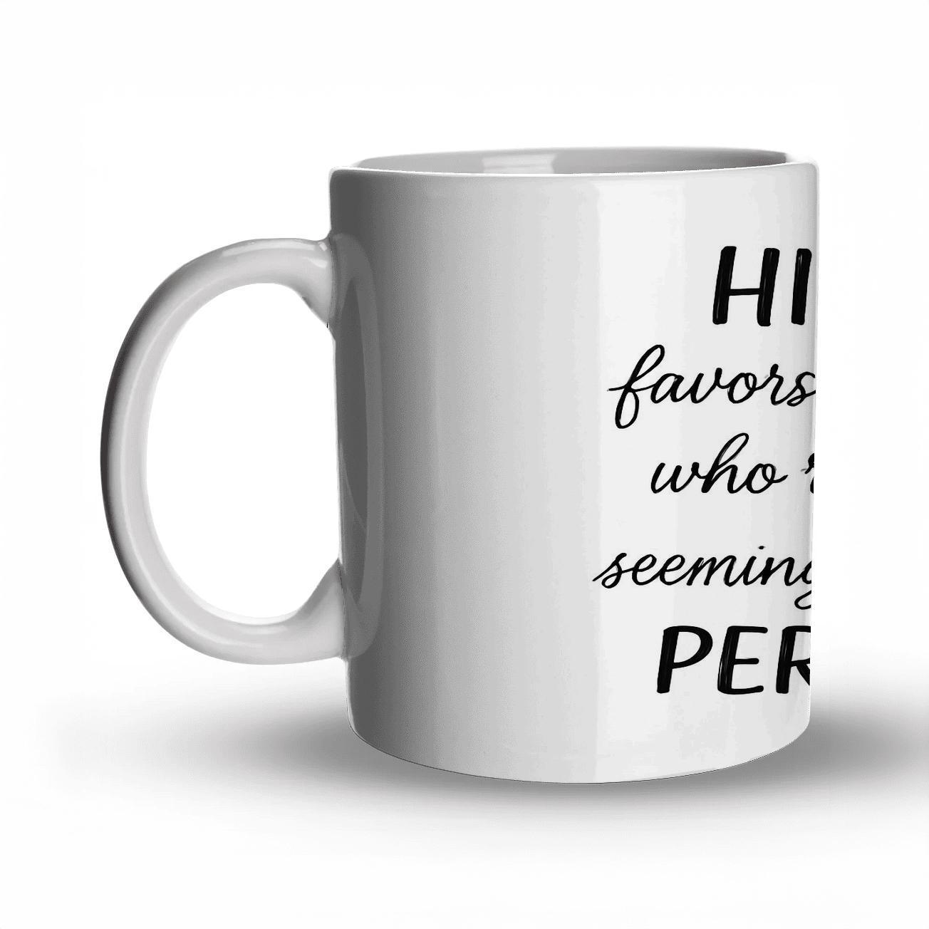 History Favors The Persistent ceramic coffee mugs