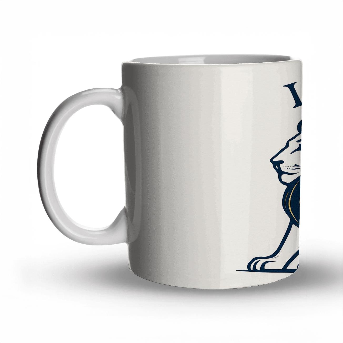 Lunar Leo Constellation Art insulated thermal mugs
